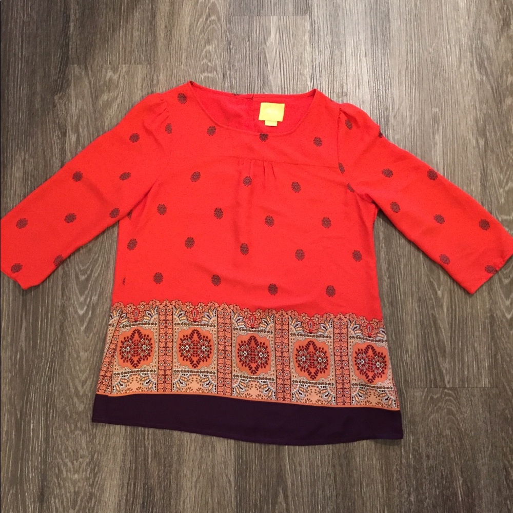 Anthropologie MaEve Blouse Top